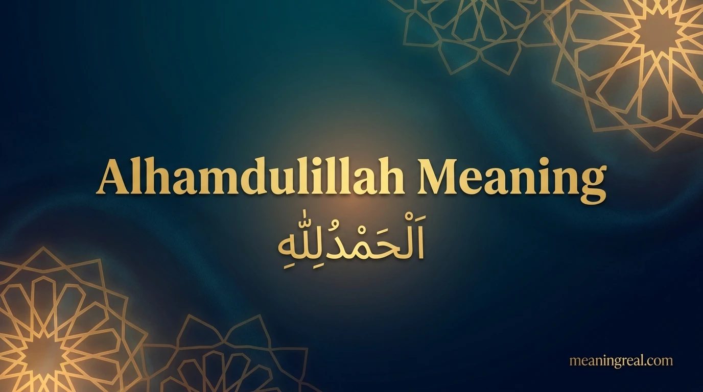 Alhamdulillah Meaning