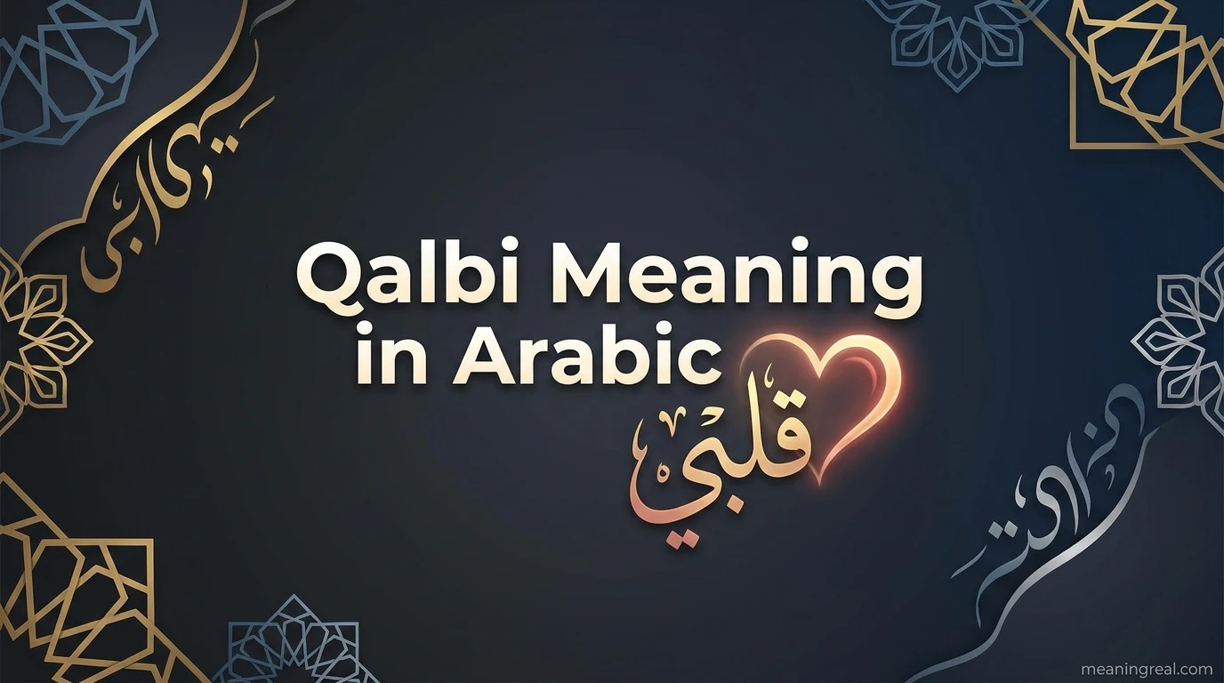 Qalbi Meaning in Arabic
